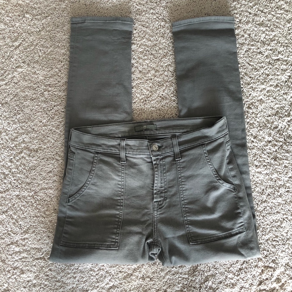 Stretch Cotton Skinny Army Pants